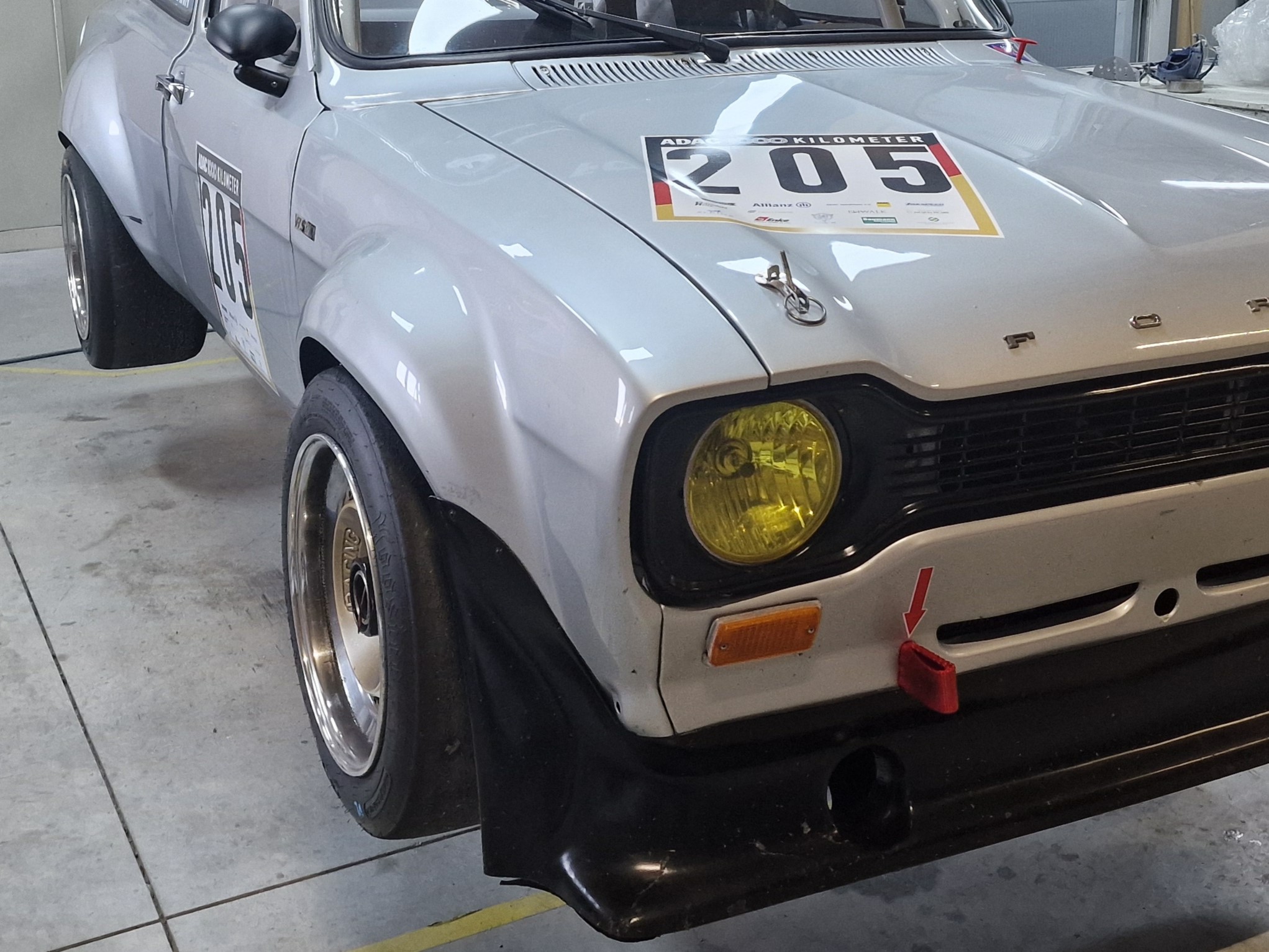 Carbon Kotflügel Set passend für Ford Escort Mk1