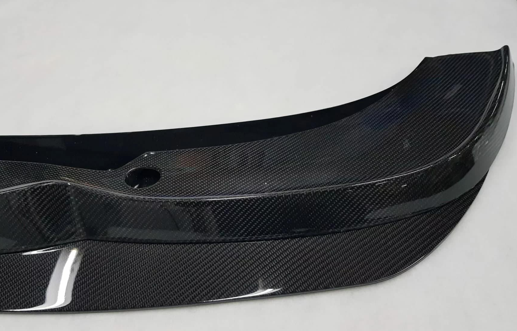 Carbon Frontsplitter mit ausfahrbarem Schwert passend für BMW E46 M3