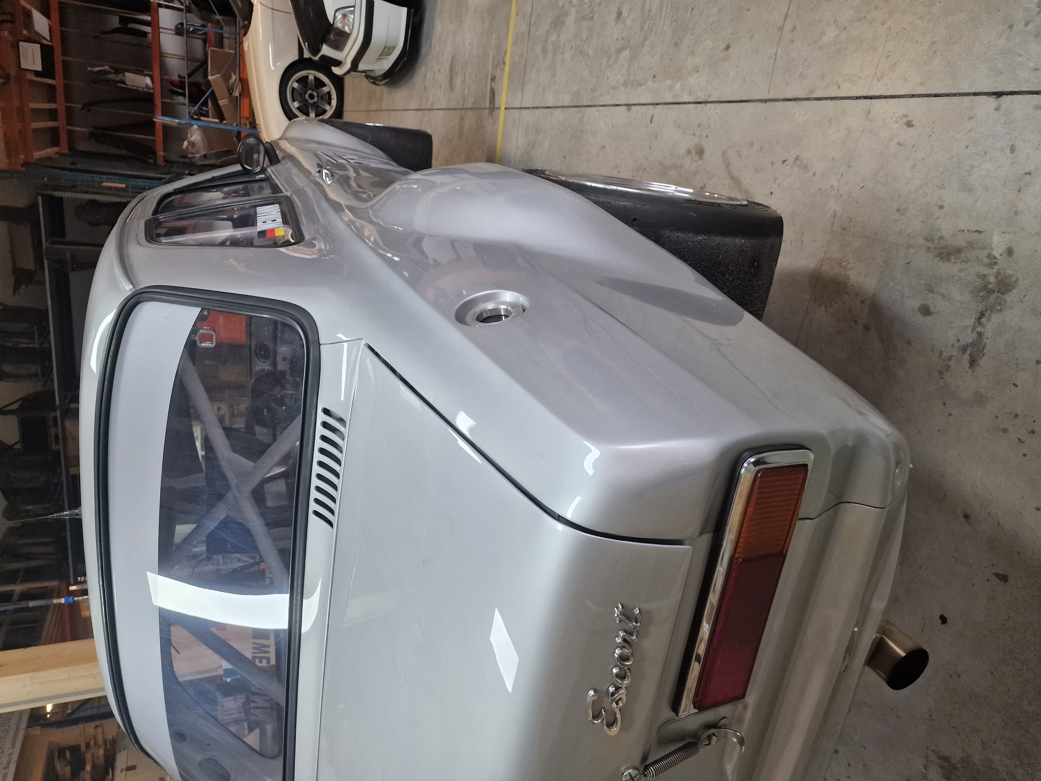 Carbon Kotflügelverbreiterungen Set (hinten) passend für Ford Escort Mk1