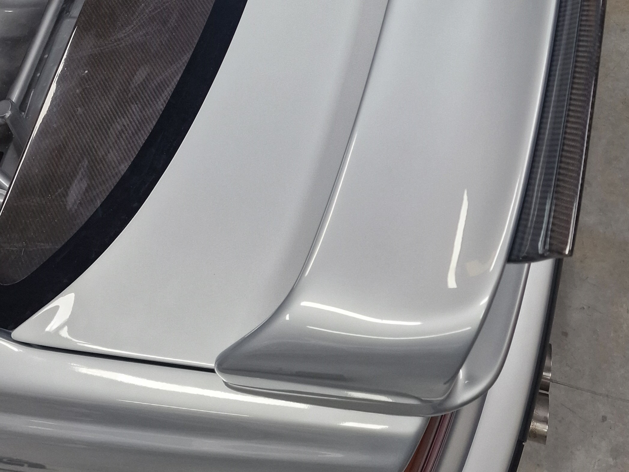 Carbon Class II Heckspoiler mit Flap passend für BMW E36 Coupé & Limousine