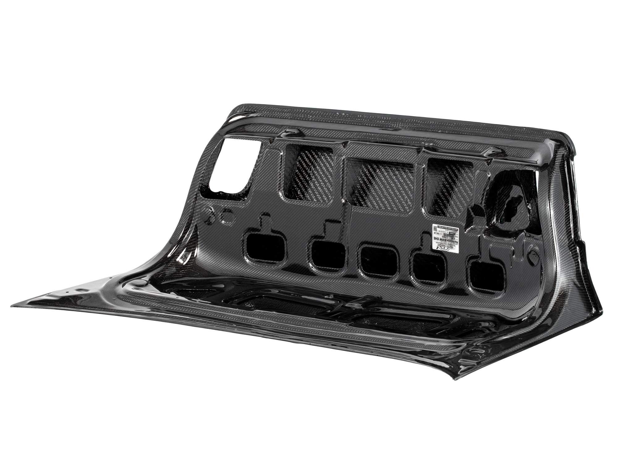 BMW E46 4D - Limusine - CSL Style Heckklappe- innen seite