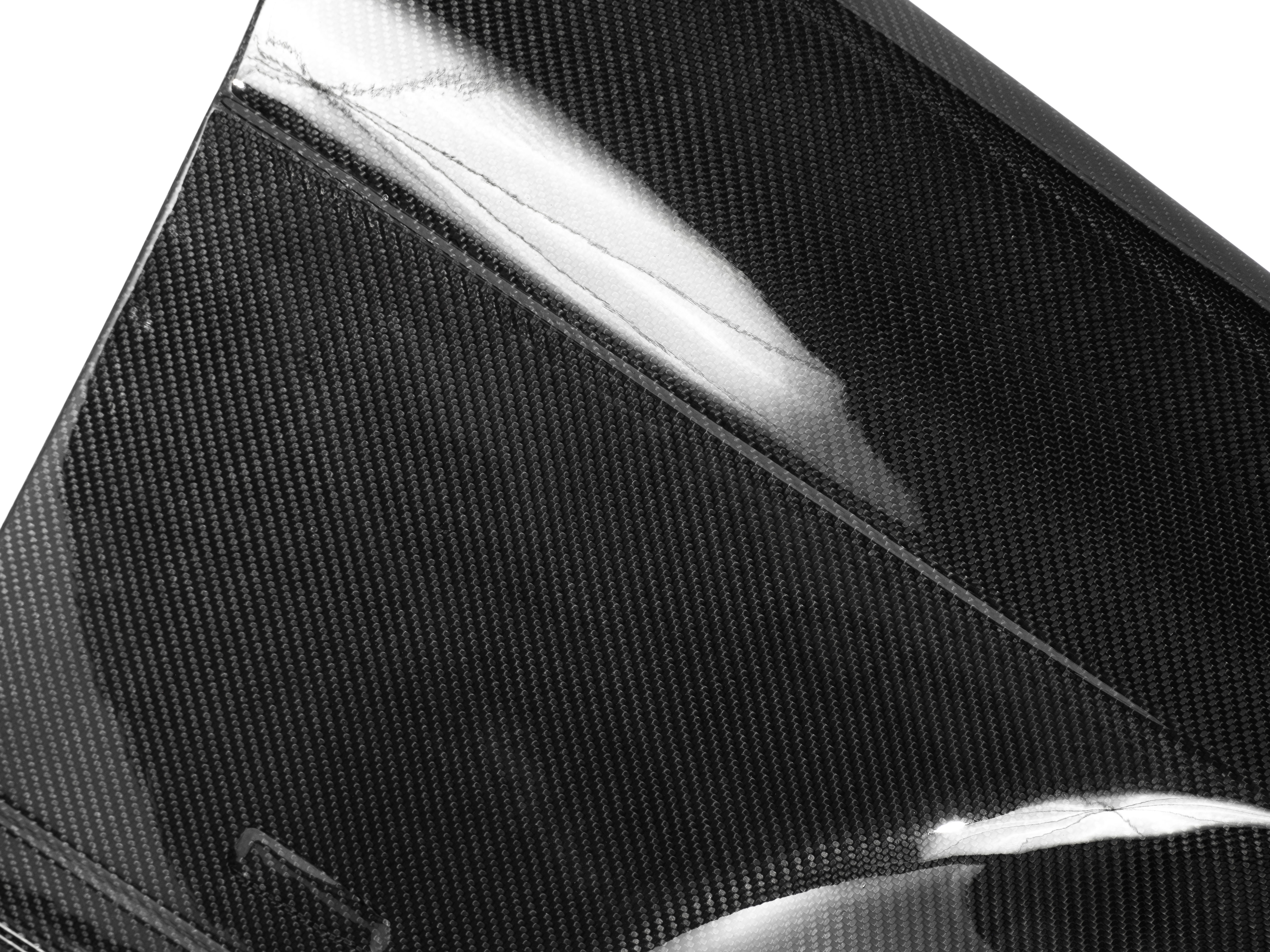 Breiter Carbon Kotflügel passend für BMW E36 Limousine, Compact, Touring