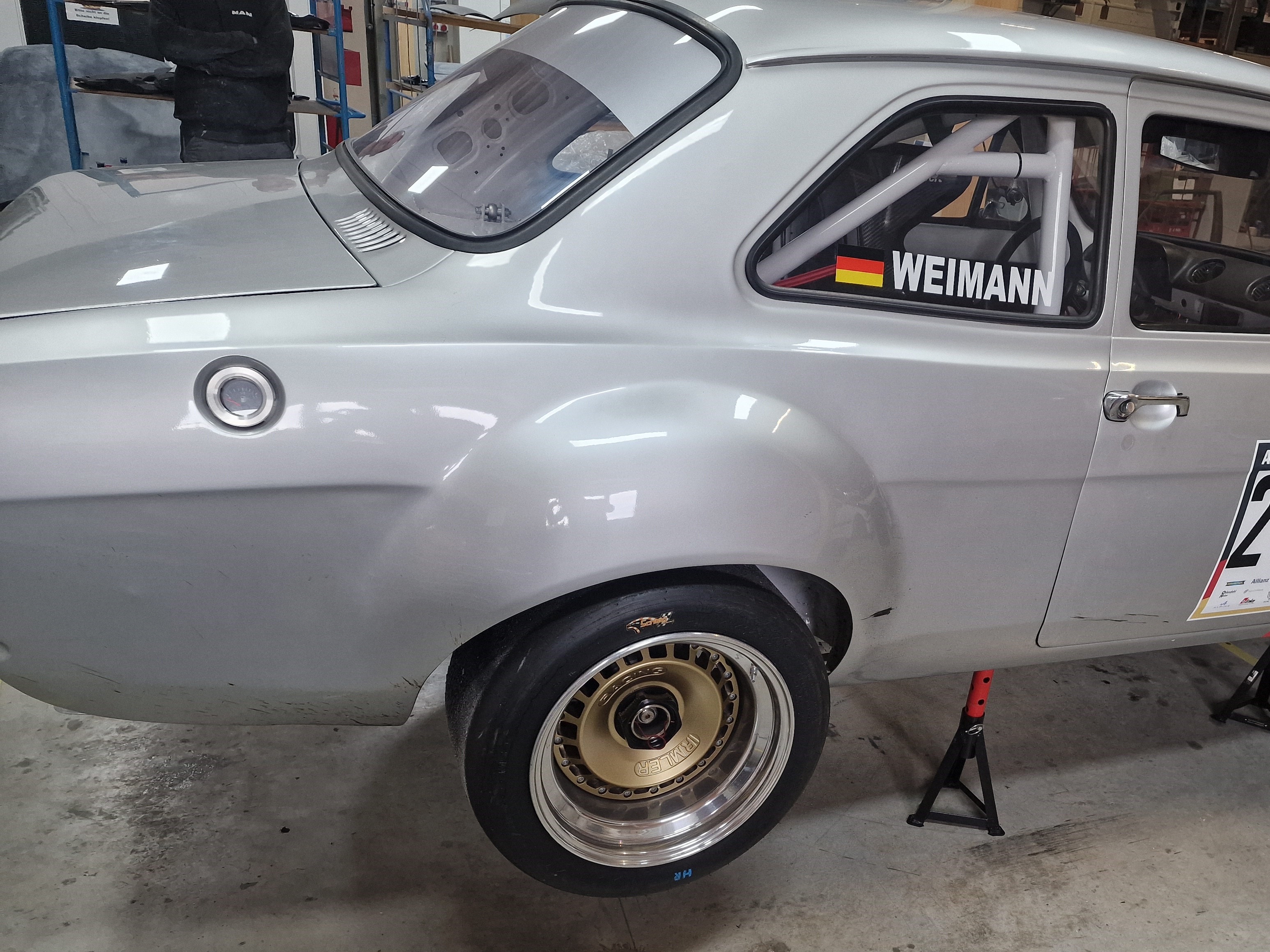 Carbon Kotflügelverbreiterungen Set (hinten) passend für Ford Escort Mk1
