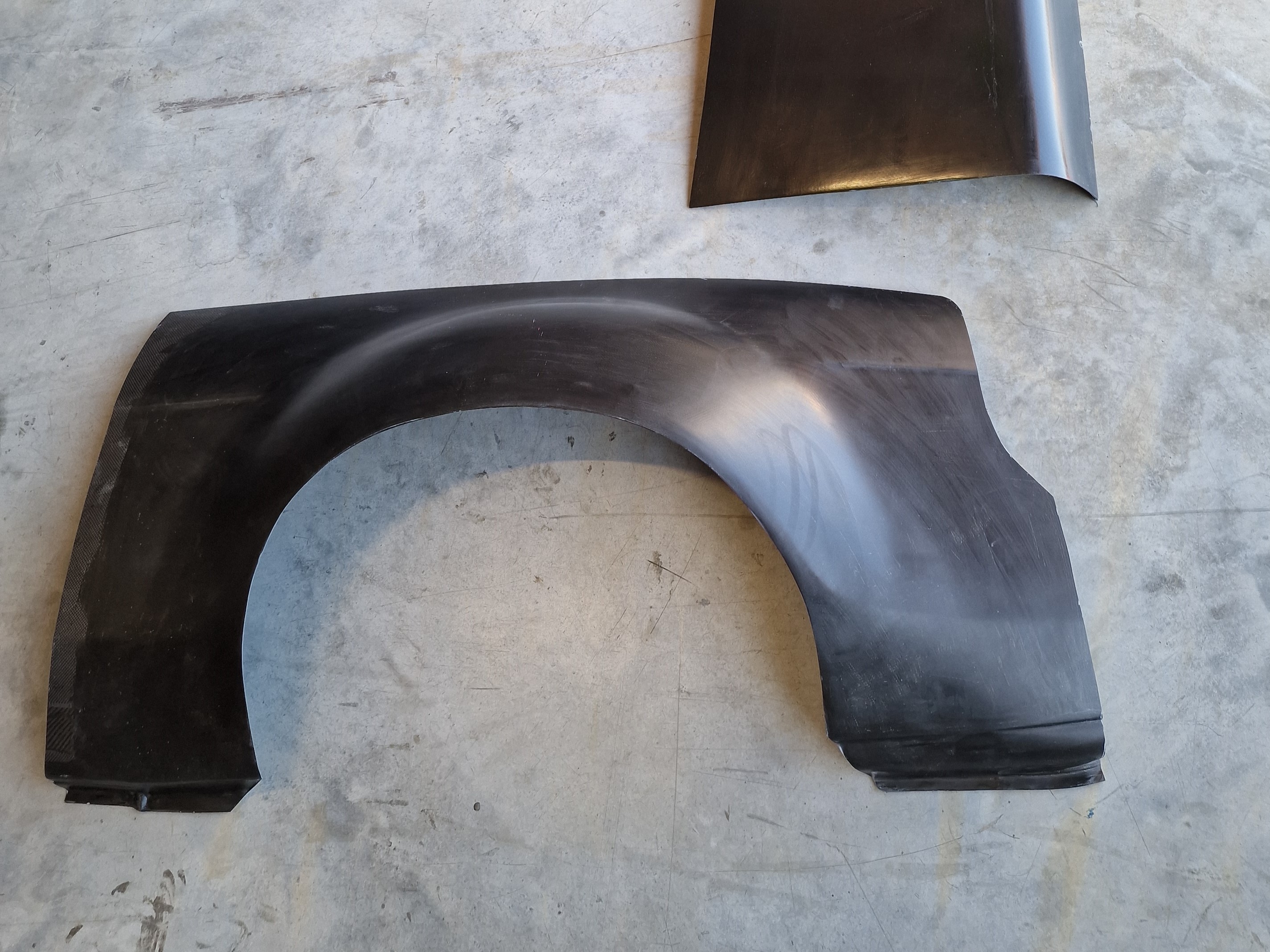 Carbon Kotflügelverbreiterungen Set (hinten) passend für Ford Escort Mk1