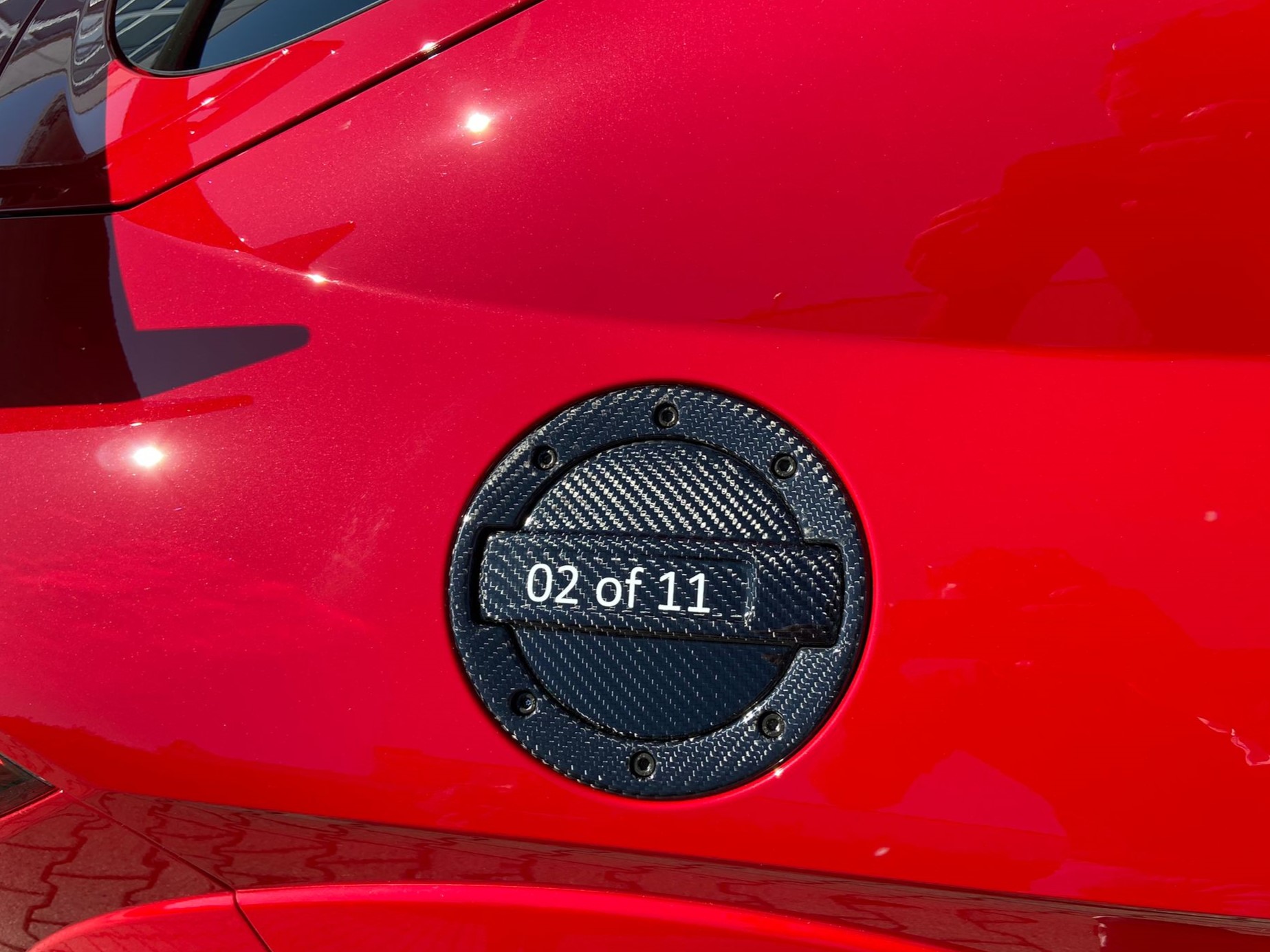 Sichtcarbon Tankdeckel passend für Audi TT/TTS/TTRS 8S/FV