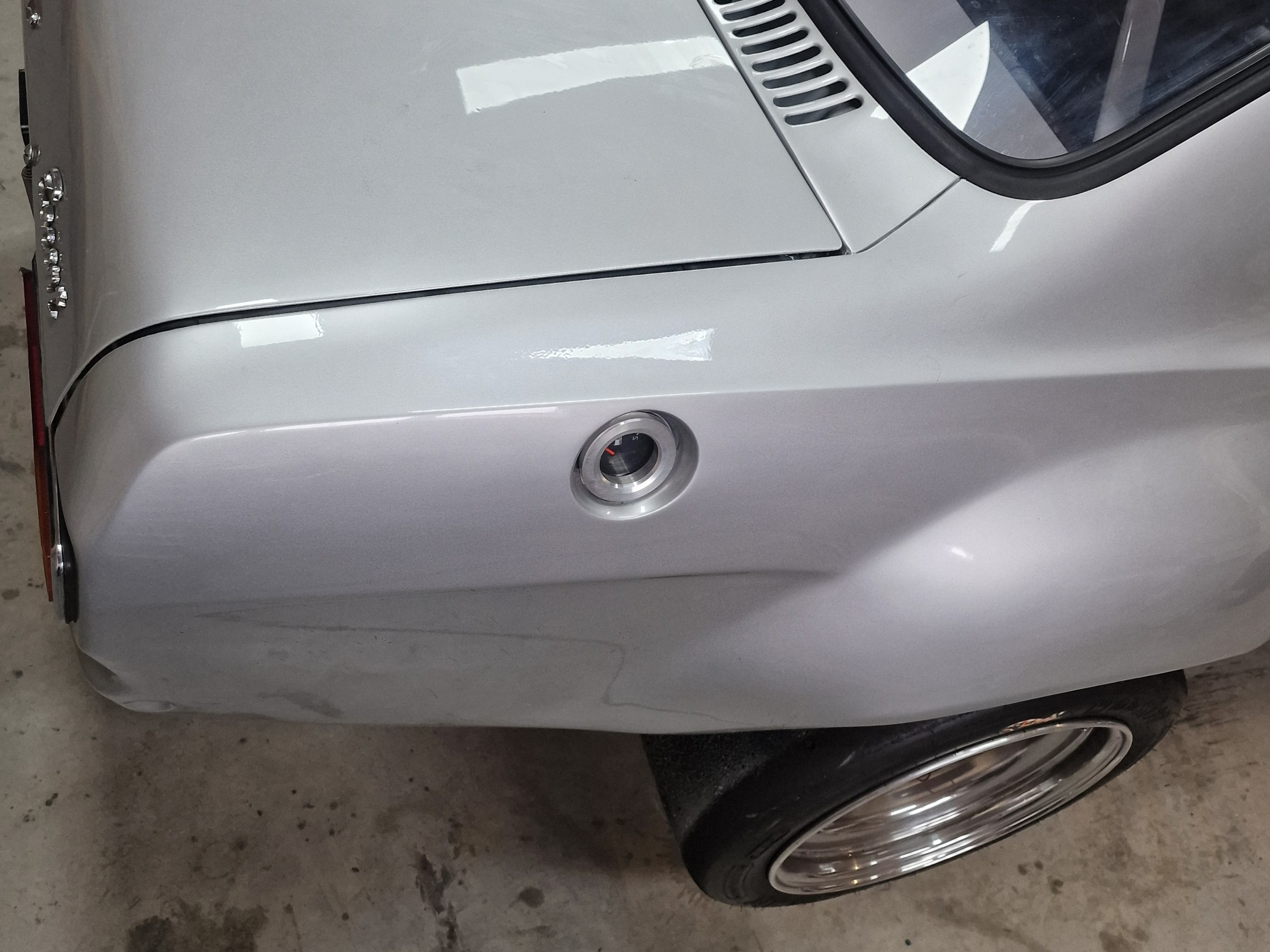 Carbon Kotflügelverbreiterungen Set (hinten) passend für Ford Escort Mk1
