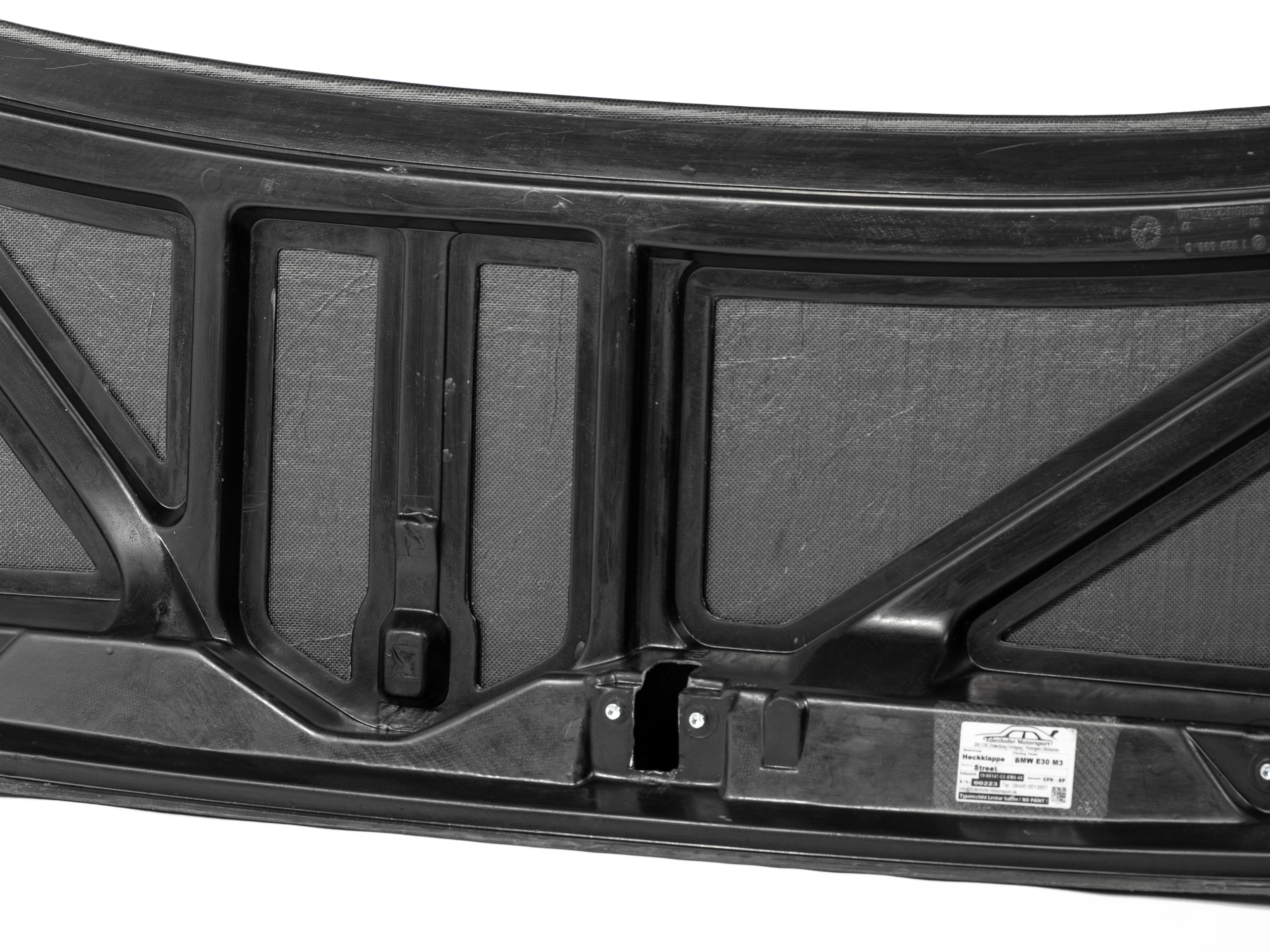Carbon Kofferraumdeckel passend für BMW E30 M3 — 2 Bauform-Varianten