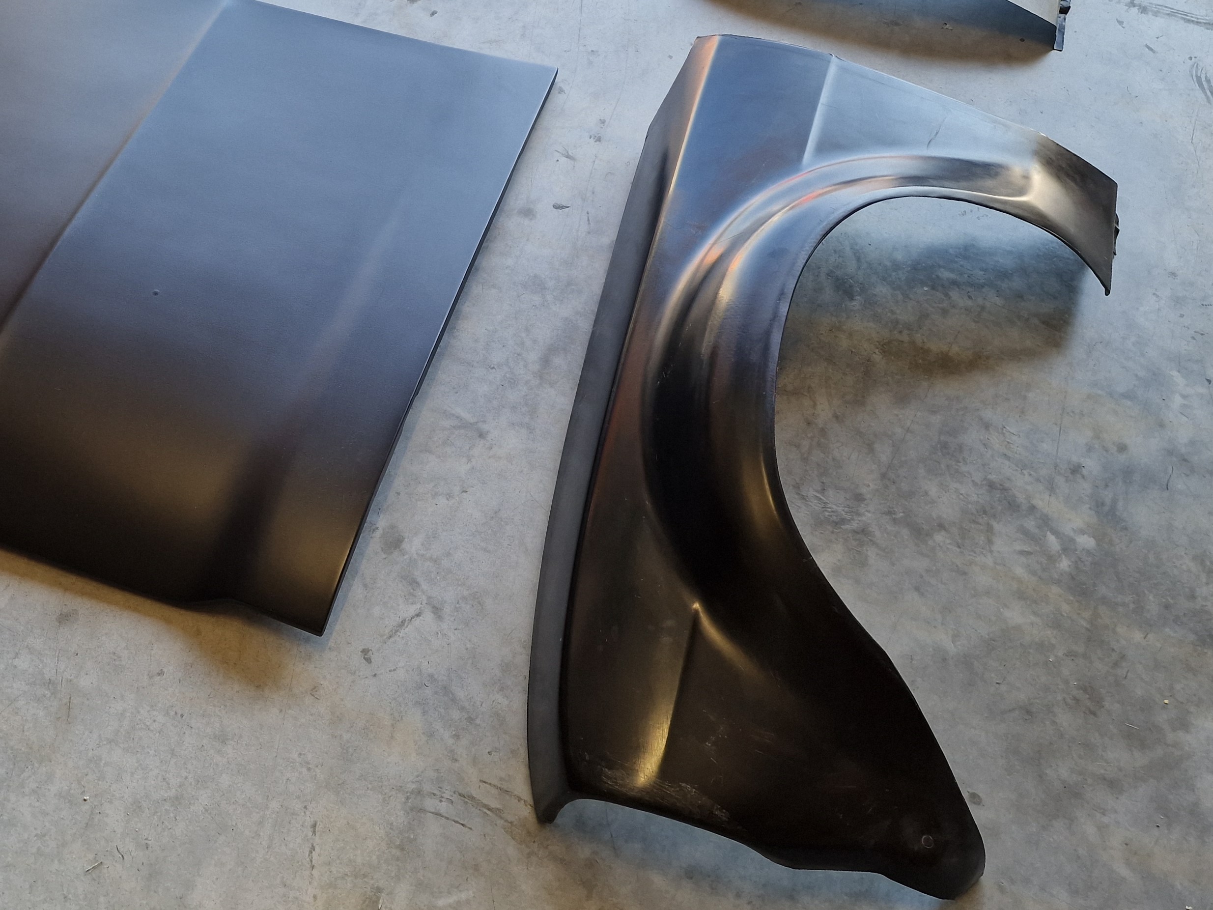 Carbon Kotflügel Set passend für Ford Escort Mk1