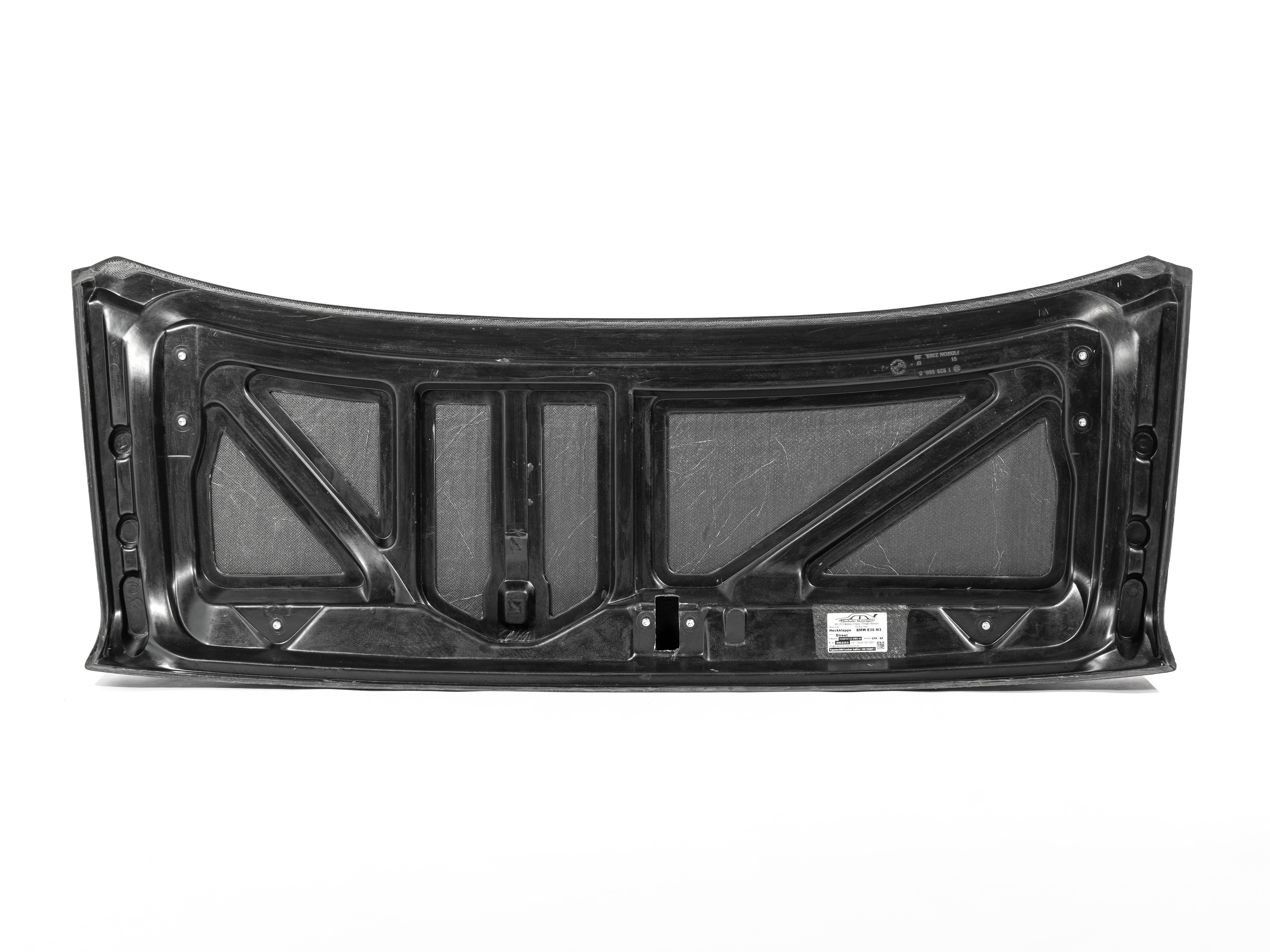 Carbon Kofferraumdeckel passend für BMW E30 M3 — 2 Bauform-Varianten