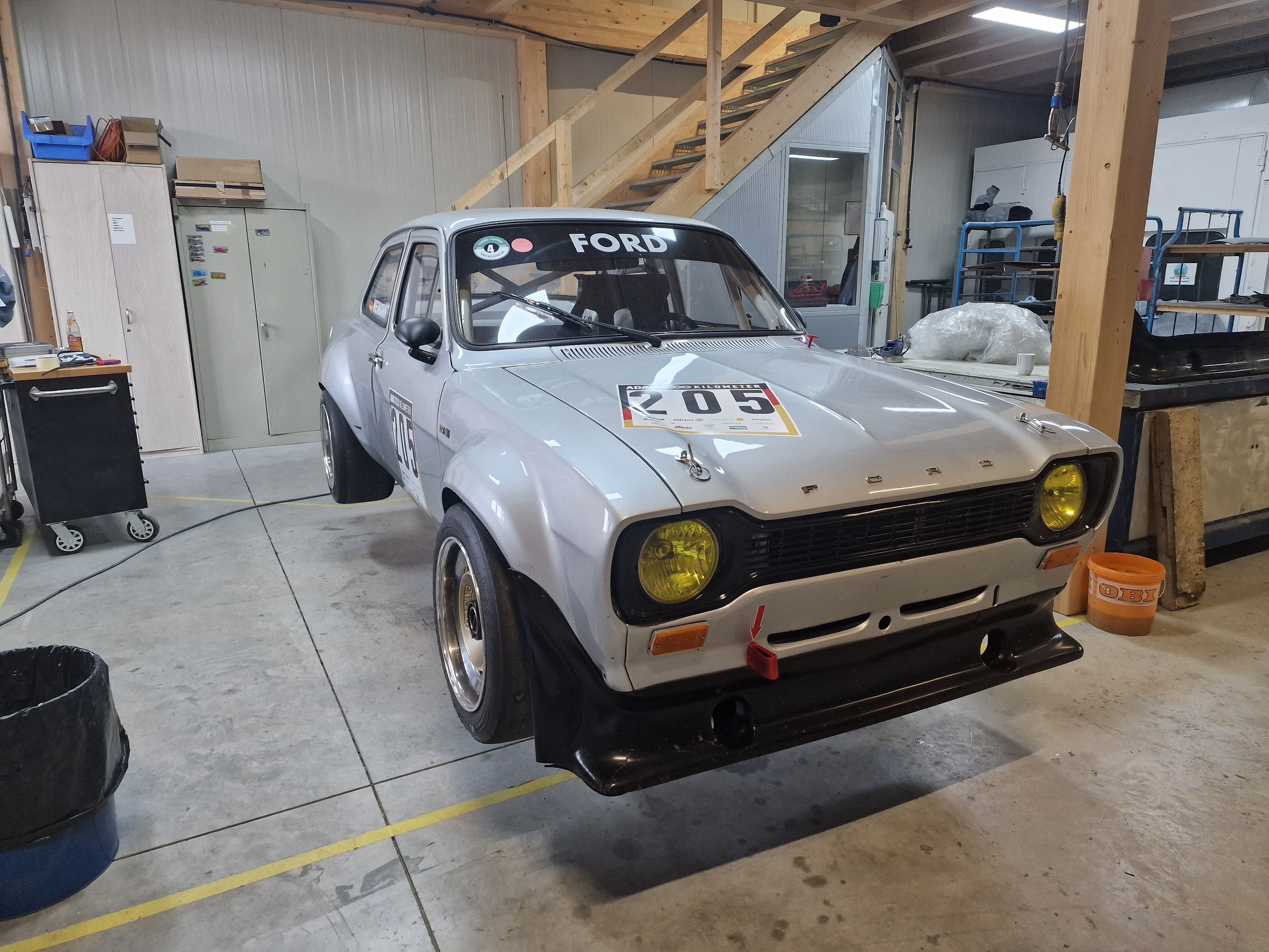 Carbon Kotflügel Set passend für Ford Escort Mk1