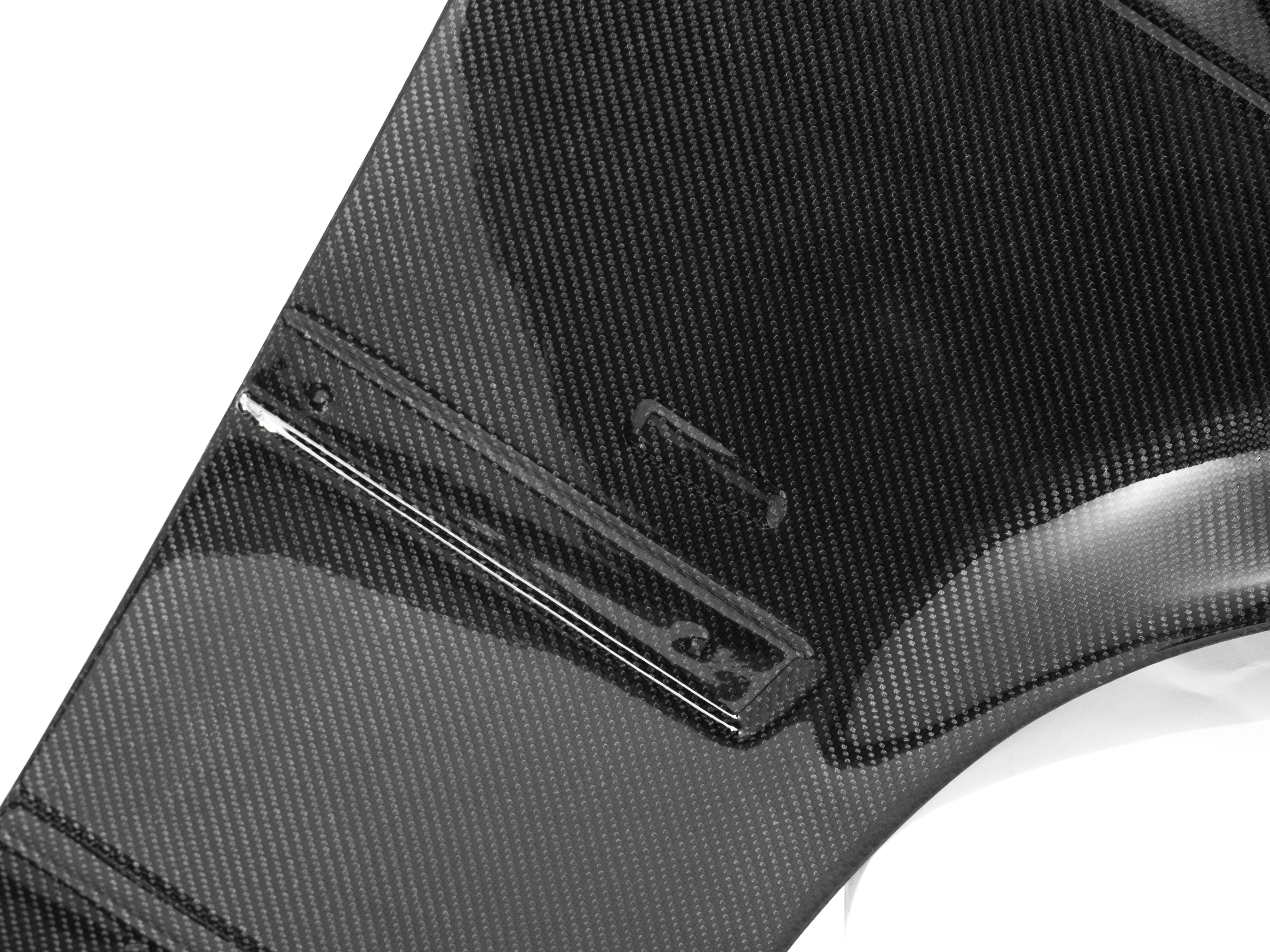 Breiter Carbon Kotflügel passend für BMW E36 Limousine, Compact, Touring
