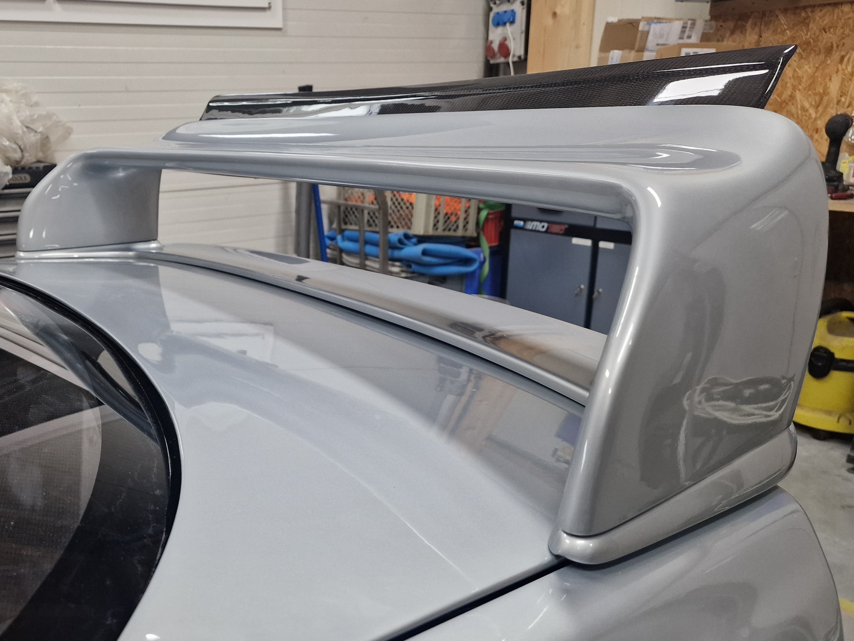 Carbon Class II Heckspoiler mit Flap passend für BMW E36 Coupé & Limousine