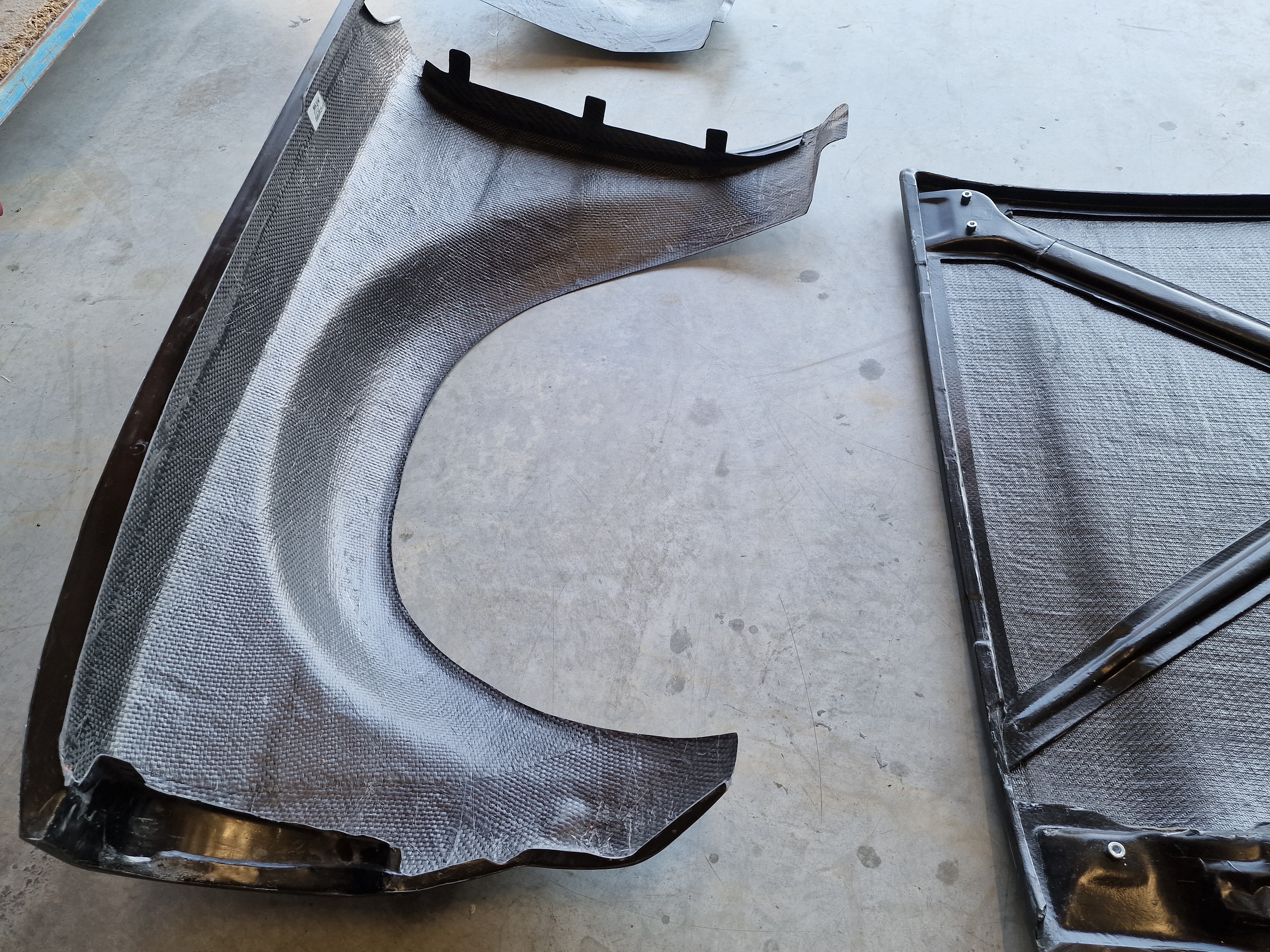 Carbon Kotflügel Set passend für Ford Escort Mk1