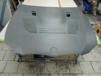 Oberseite Carbon Motorhaube BMW E90 M3 grundiert