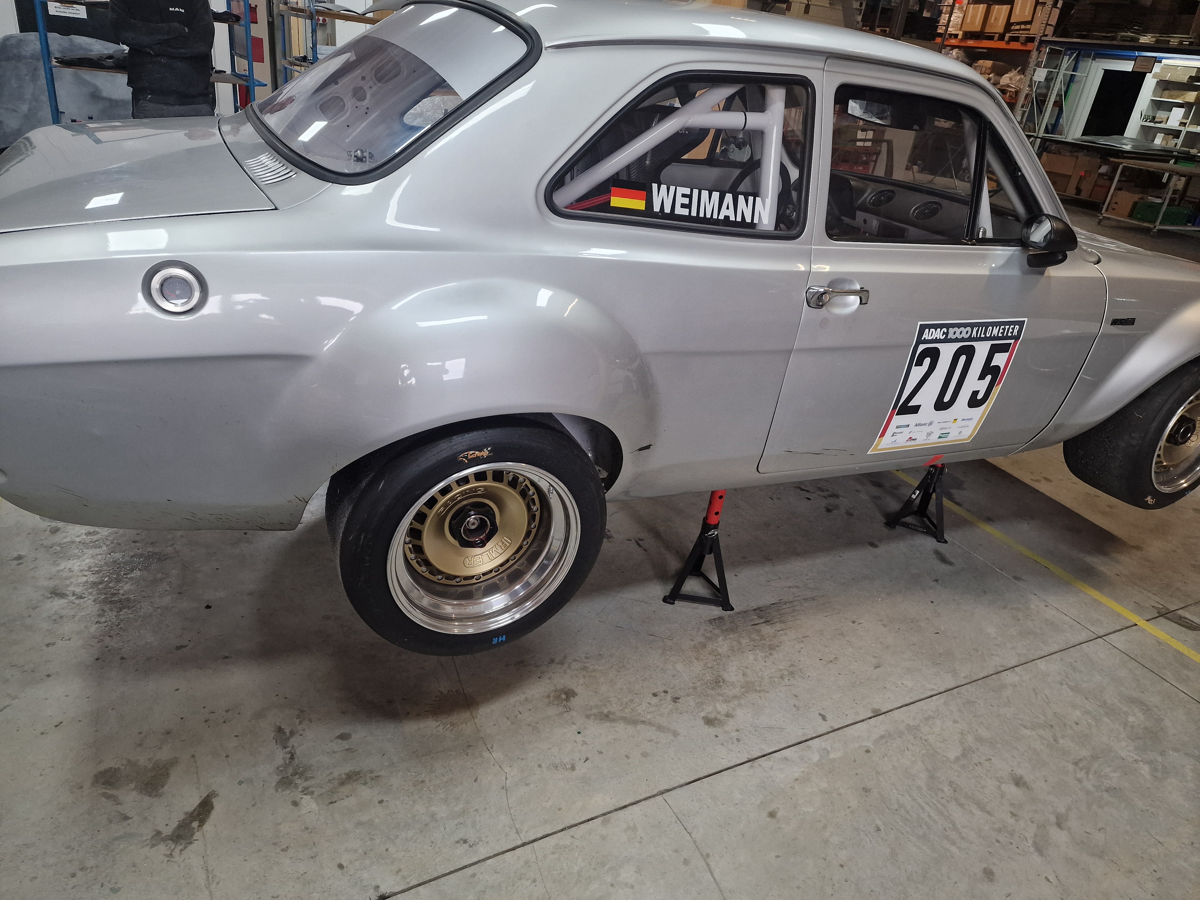 Carbon Kotflügelverbreiterungen Set (hinten) passend für Ford Escort Mk1