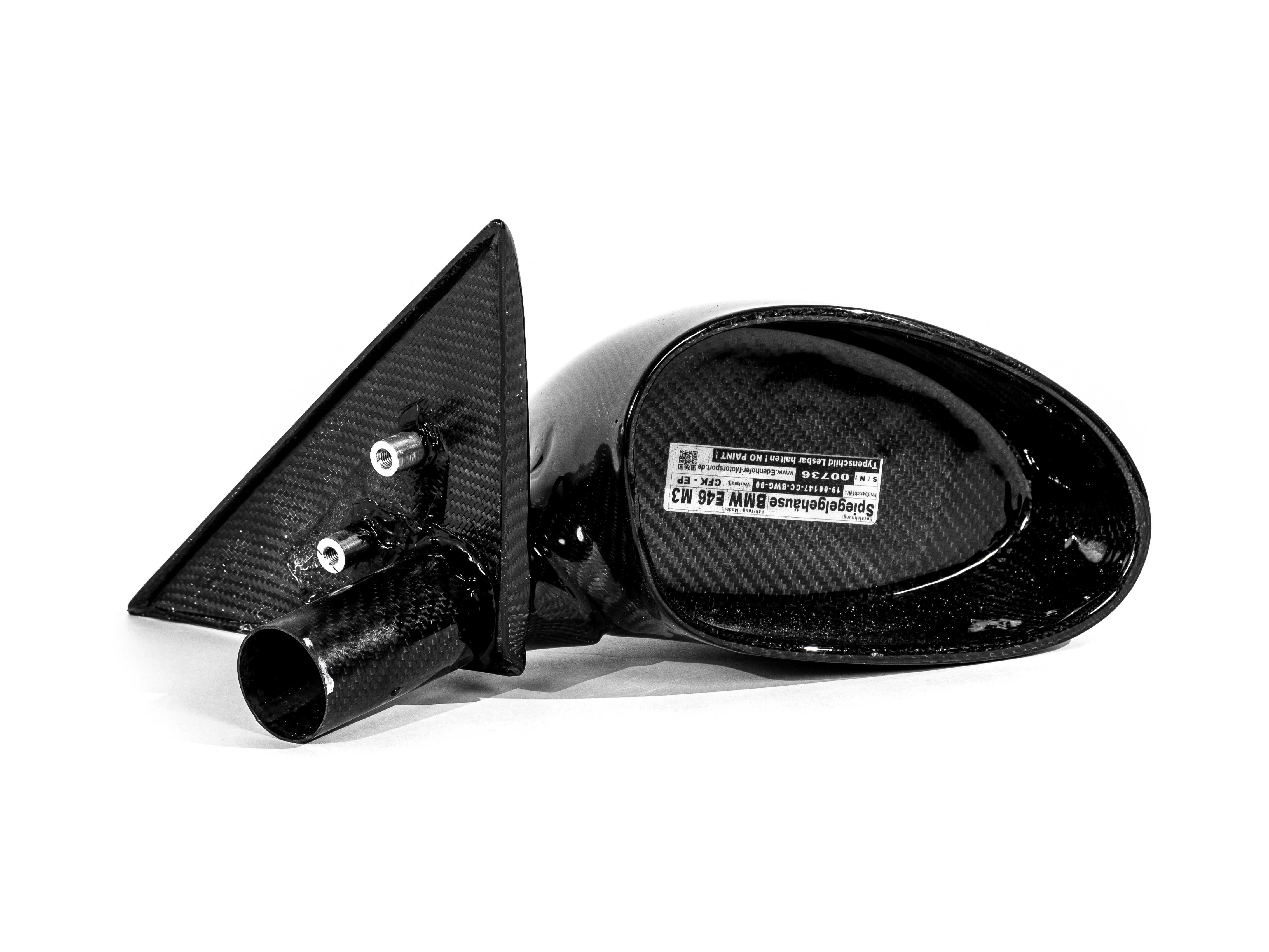 Carbon Spiegelgehäuse passend für BMW E46 M3 Coupé