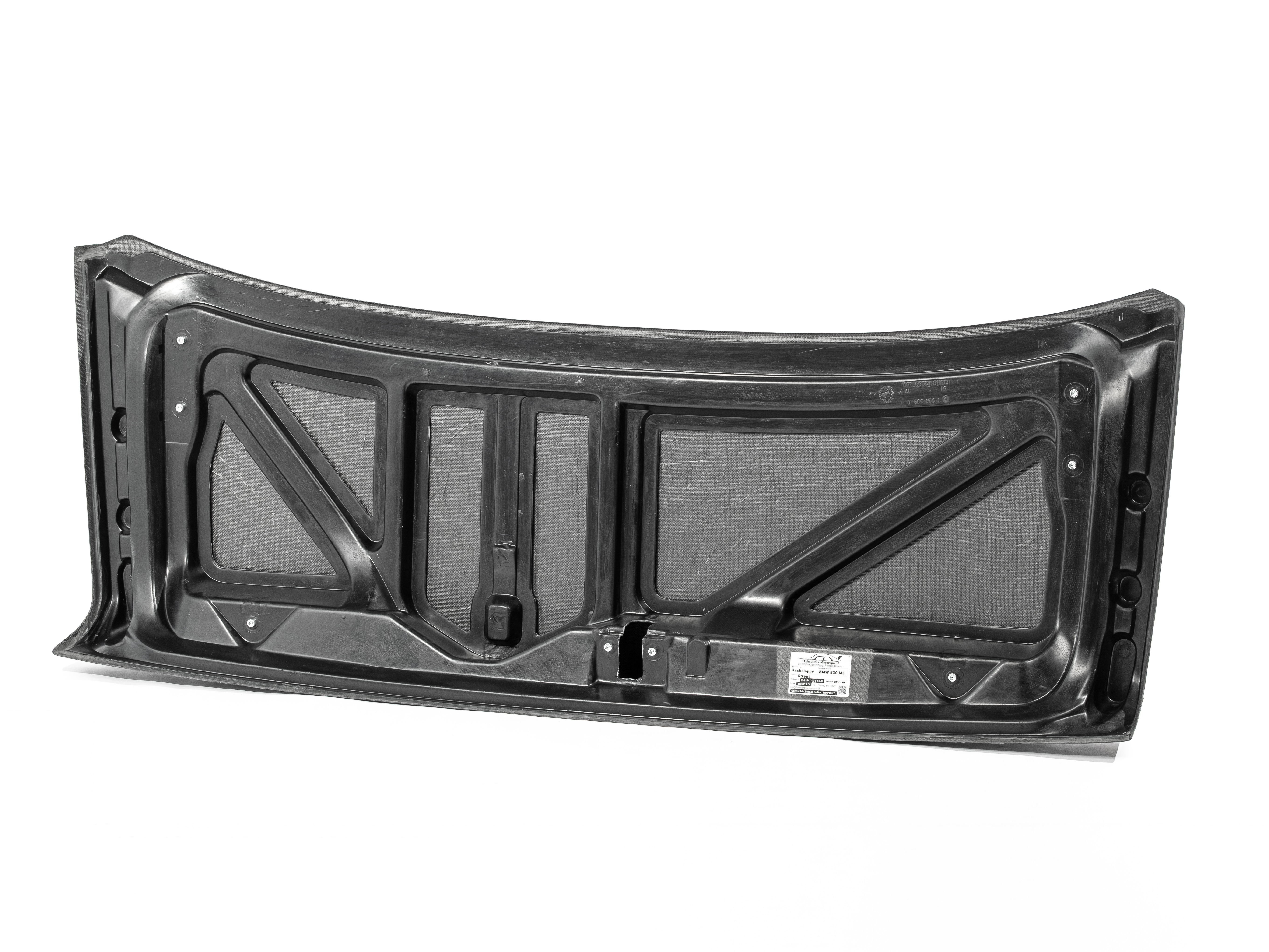 Carbon Kofferraumdeckel passend für BMW E30 M3 — 2 Bauform-Varianten