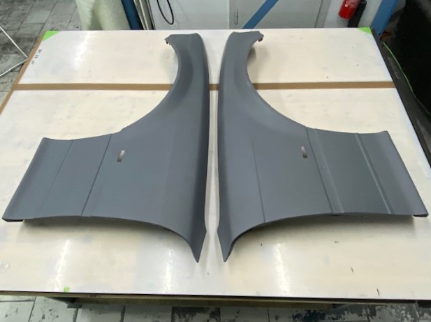 Carbon Kotflügel Set passend für BMW E36 Coupé – ca. 15 mm breiter