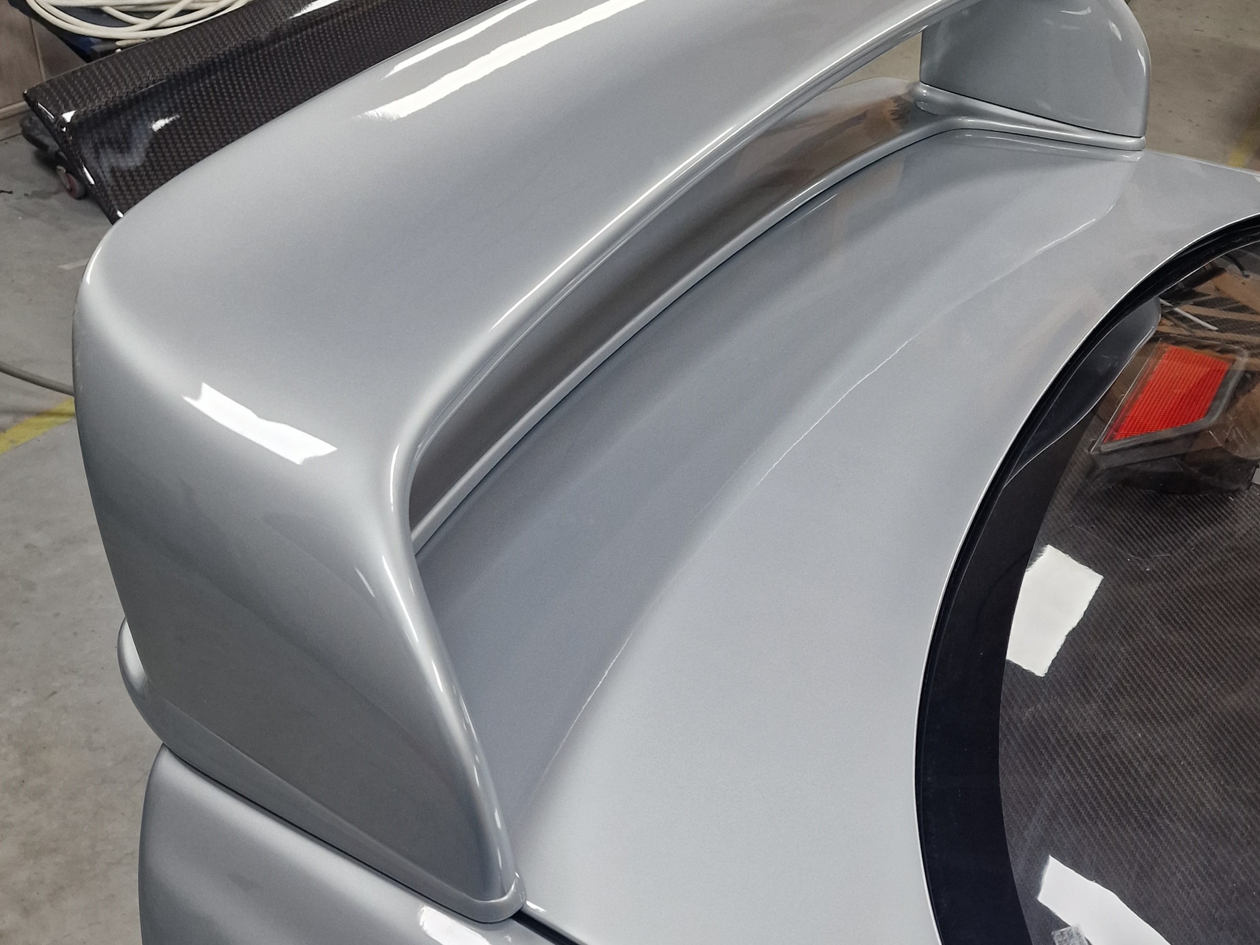Carbon Class II Heckspoiler mit Flap passend für BMW E36 Coupé & Limousine