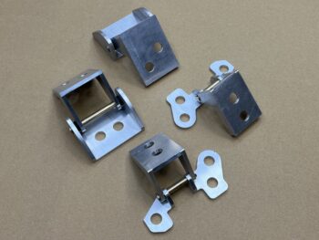 Aluminium-Scharniere passend für Carbon Türen Renault Clio