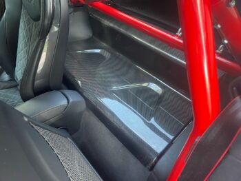 Carbon Abdeckung Rücksitzbank für Audi TT RS – Bild 7