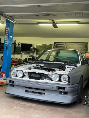 Spoilerschwert / Ansatz für BMW E30 M3 Frontsatz "Cecotto" – Bild 2
